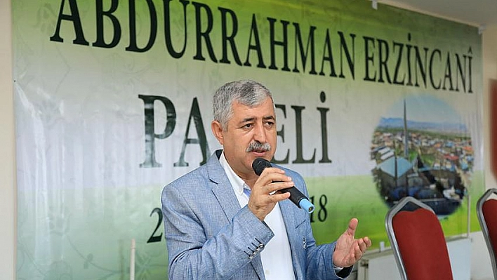 Erzincani panelle anıldı