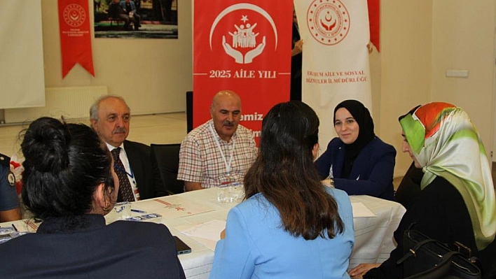 Erzurum'da yaşlı il çalıştayı düzenlendi