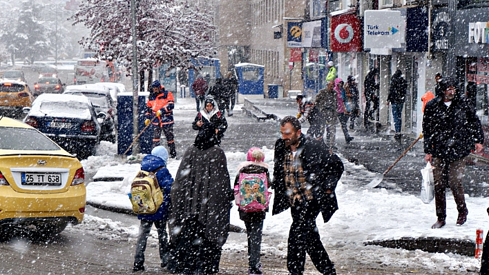 Erzurum dikkat! okullar tatil edildi