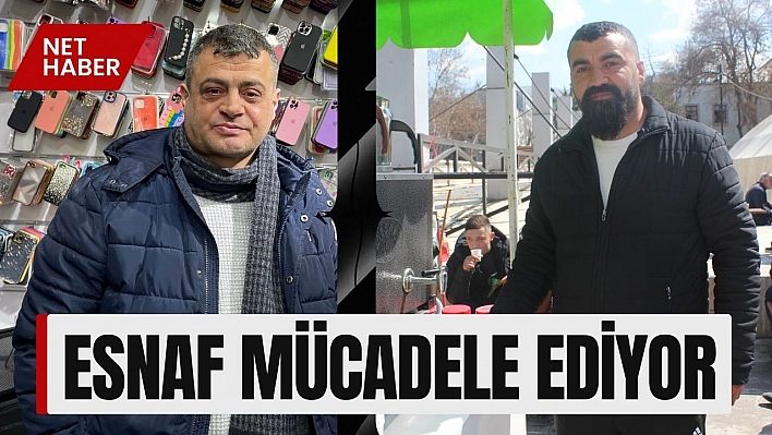 Esnaf mücadele ediyor