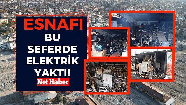 Esnafı bu seferde elektrik yaktı!