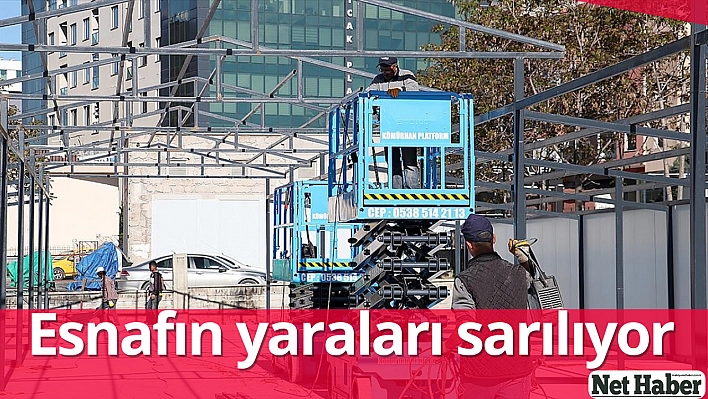 Esnafın yaraları sarılıyor