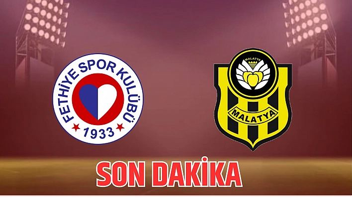 Fethiyepor-Yeni Malatyaspor maçı saat kaçta, hangi kanalda?