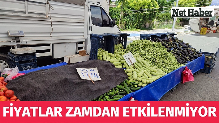 Fiyatlar zamdan etkilenmiyor