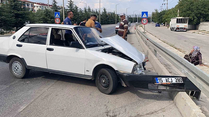 Burdur'da Kaza: 1 Yaralı