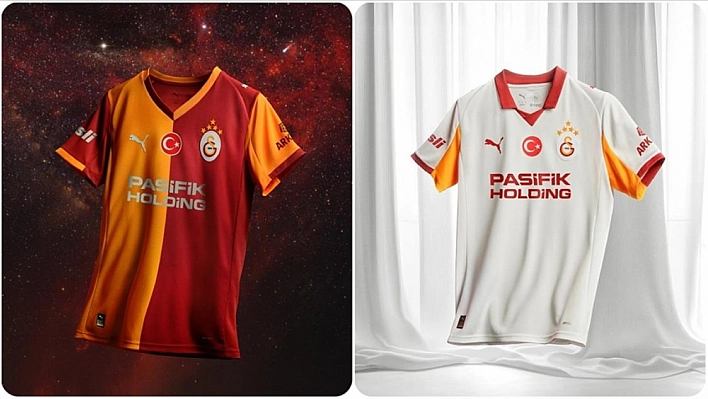 Galatasaray'da yeni sezon formaları tanıtıldı