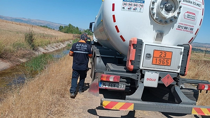 Gaz sızıntısı ekipleri harekete geçirdi