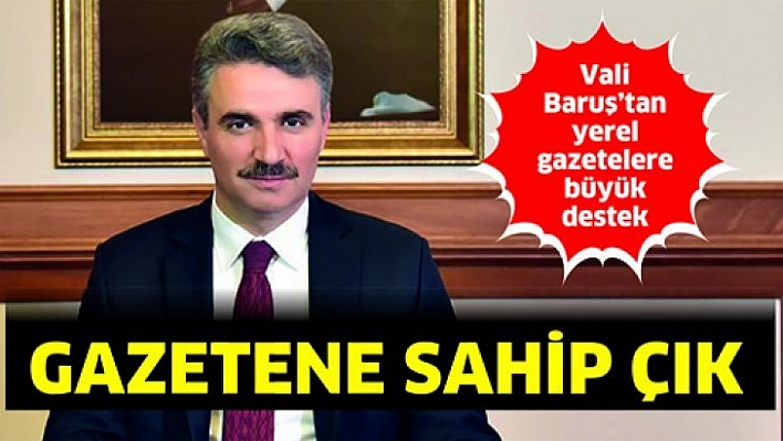 Gazetene sahip çık