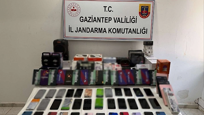 Gaziantep'te 1,4 milyon TL değerinde kaçak malzeme ele geçirildi