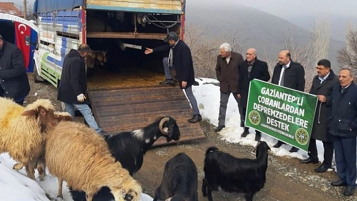 Depremzedelere anlamlı destek