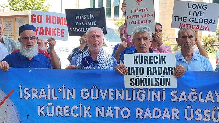 Gazze İçin Malatya'dan Yükselen Ses: 'Kürecik Kapatılsın, Abluka Kırılsın!'