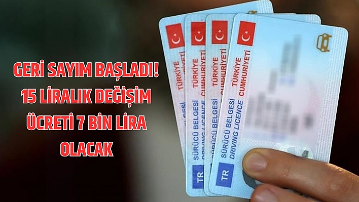 Geri Sayım Başladı! 15 Liralık Değişim Ücreti 7 Bin Lira Olacak