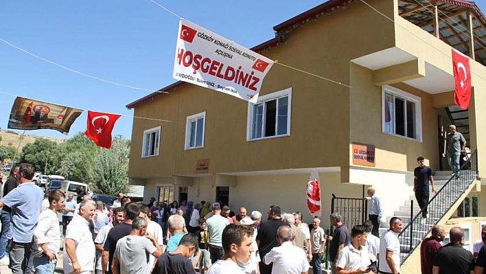 Gözköy'de Köy Konağı hizmete açıldı