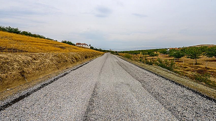 Grup yolu asfaltlandı 