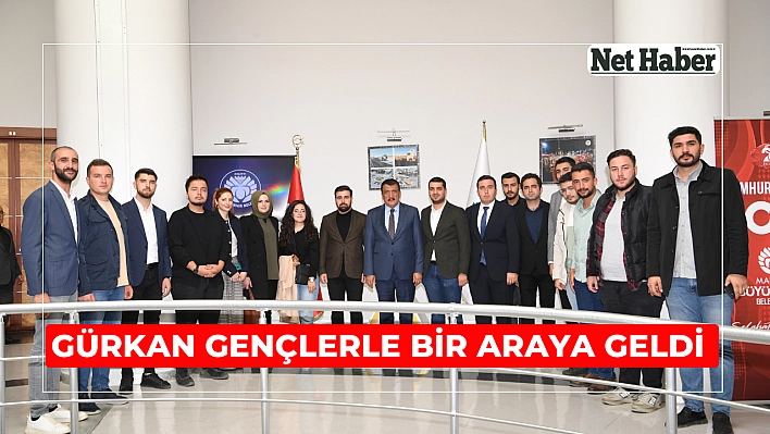 Gürkan gençlerle bir araya geldi