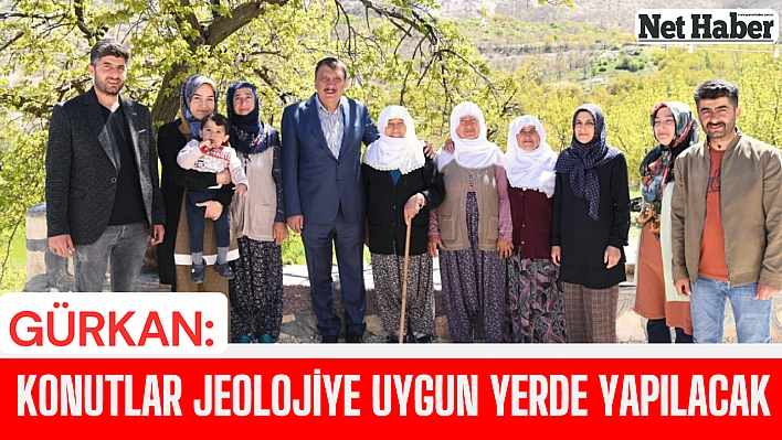 Konutlar jeolojiye uygun yerde yapılacak