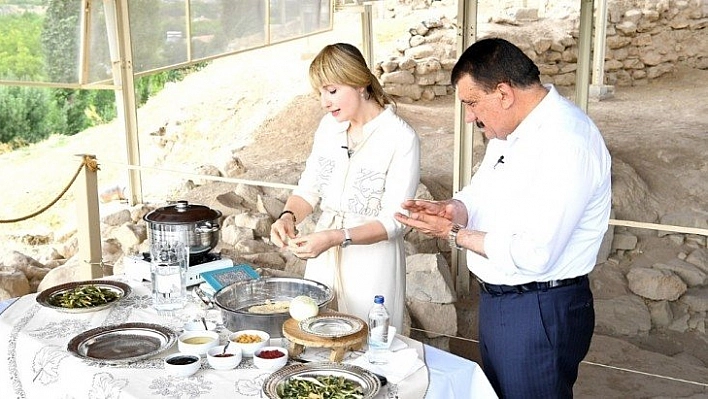 Malatya lezzetlerini tanıttı