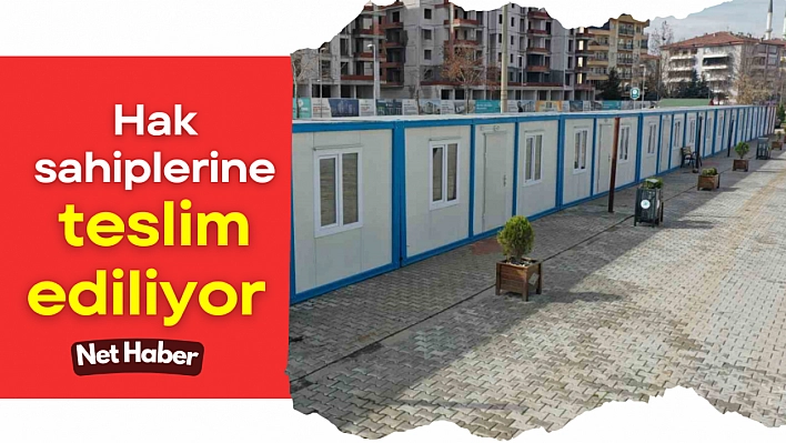 Hak sahiplerine teslim ediliyor