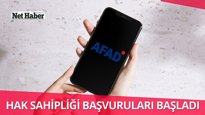 Hak sahipliği başvuruları başladı