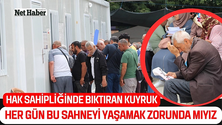 Hak sahipliğinde bıktıran kuyruk