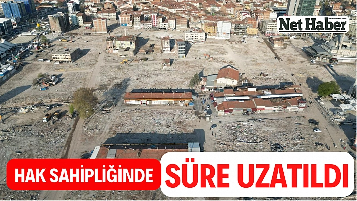 Hak sahipliğinde süre uzatıldı