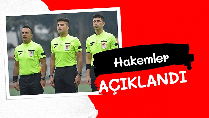 Hakemler açıklandı