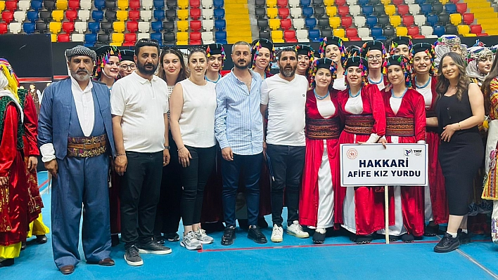 Hakkari Afife Kız Yurdu Türkiye şampiyonu oldu