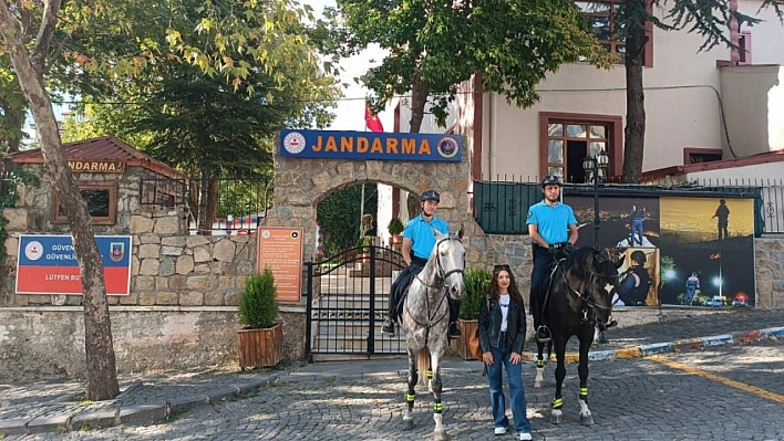 Harput 'Atlı Jandarma Timi'ne Emanet