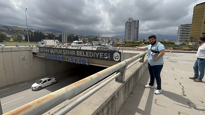 Hatay'da 'T' harfi yenilendi
