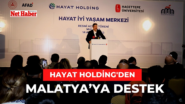 Hayat Holding'den destek