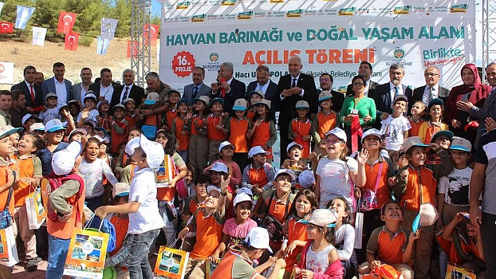 Hayvan barınağı açıldı