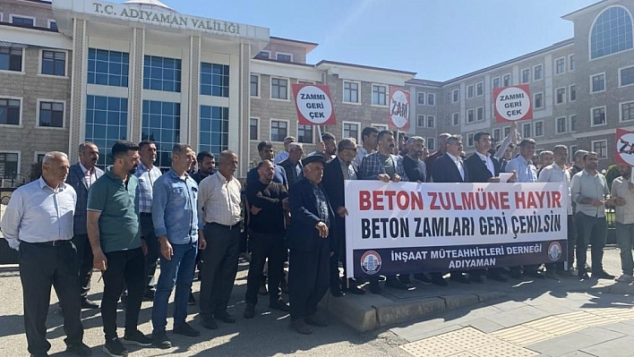 Hazır beton fiyatlarına tepki!