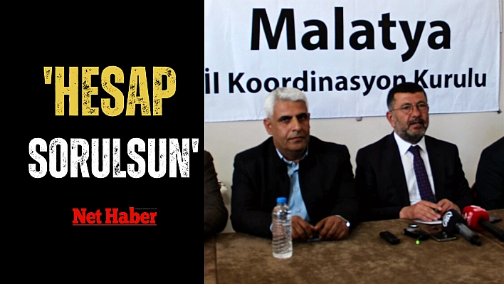 'Hesap sorulsun'