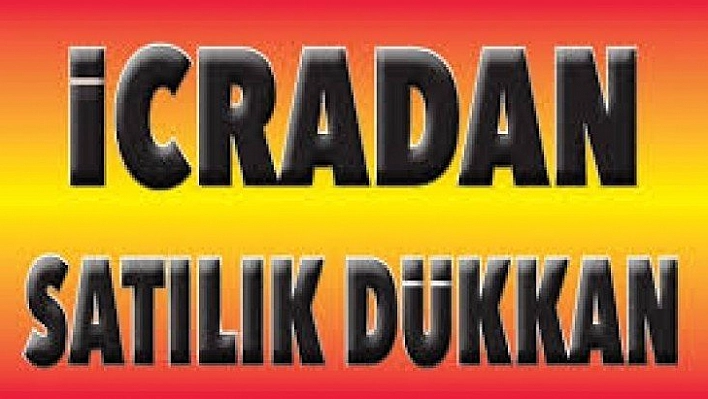 İcradan satılık dükkan