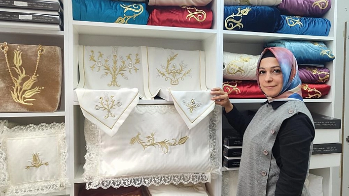 İğne ve iplikle başladı, 10 kişiye iş kapısı açtı