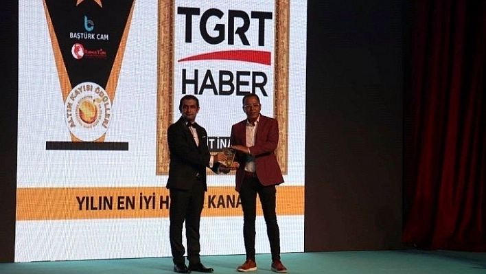 İHA ve TGRT Haber'e 'yılın en iyisi' ödülü