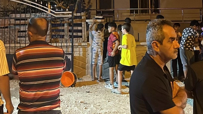 İkamette çıkan yangında korkuttu