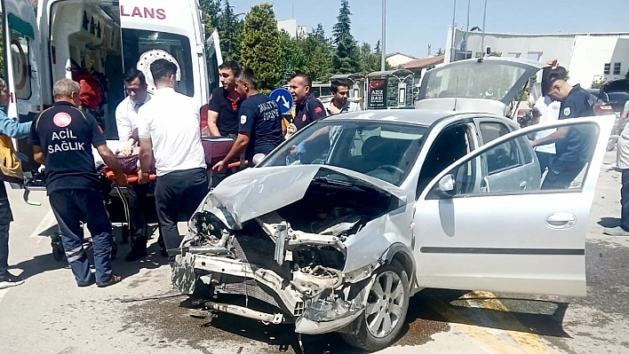 Malatya'da korkutan kaza