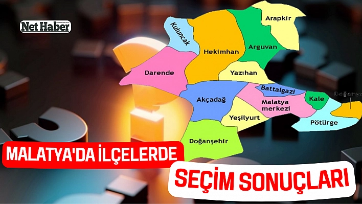 İlçelerde seçim sonucu