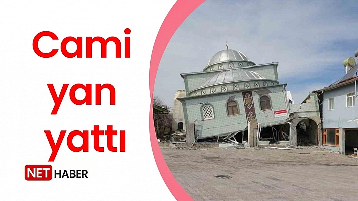 Malatya'da cami yan yattı