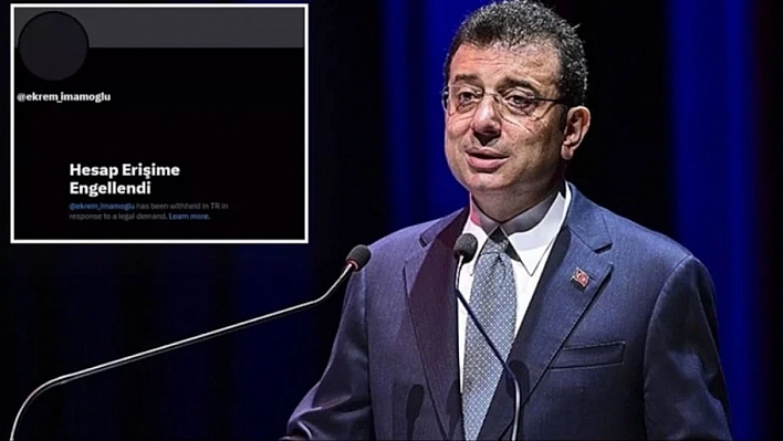İmamoğlu'nun X hesabına erişim engeli getirildi!