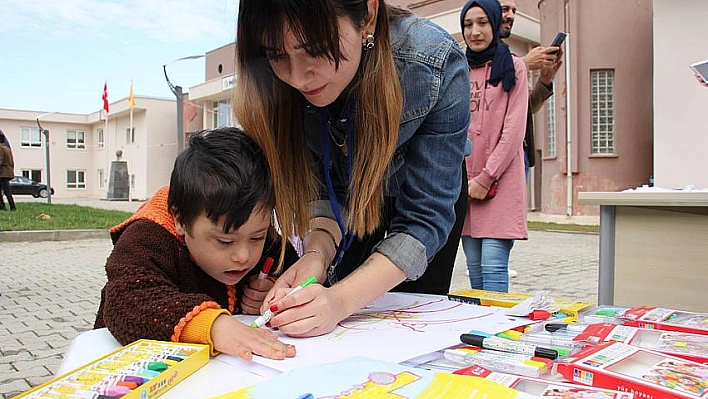 Özel çocuklarla özel bir gün 
