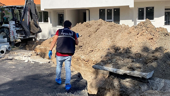 İnşaat alanında göçük: 1 işçi yaralandı
