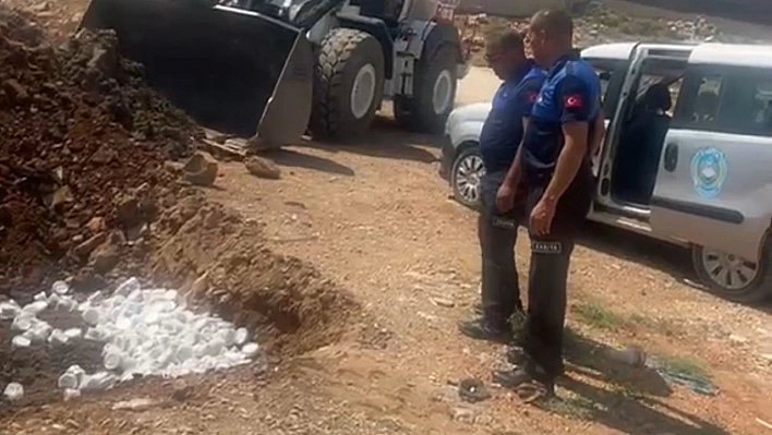 İnsan sağlığını tehdit eden ürünler imha edildi