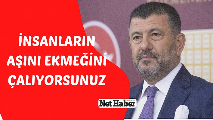 İnsanların aşını ekmeğini çalıyorsunuz