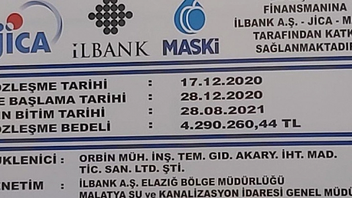 İş bitmedi tabela değişti