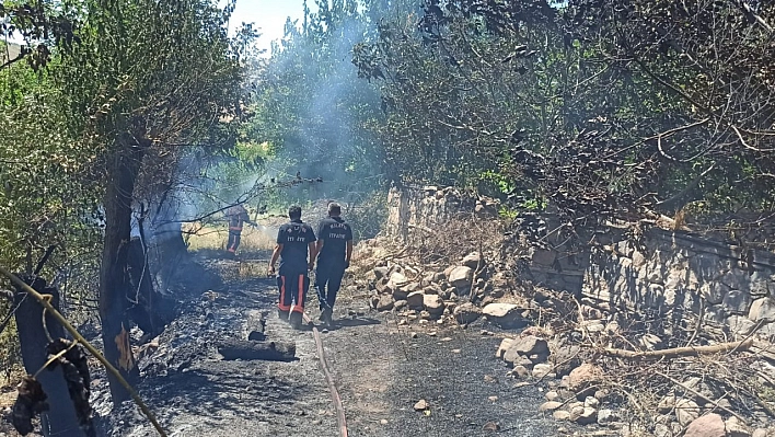 İtfaiyeden yangına müdahale