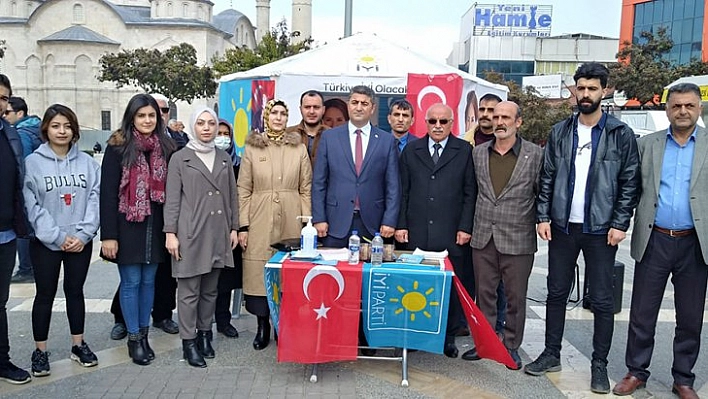 İYİ Parti'den üye çalışması