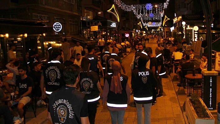 2 günde 958 şahıs ve 45 araç polis kontrolünden geçti