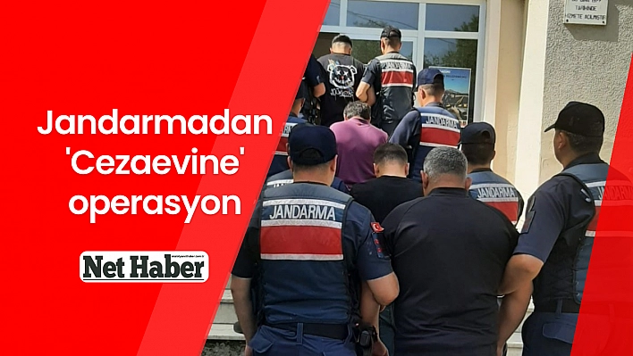 Jandarmadan 'Cezaevine' operasyon